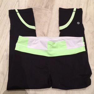 Lululemon cropped tights